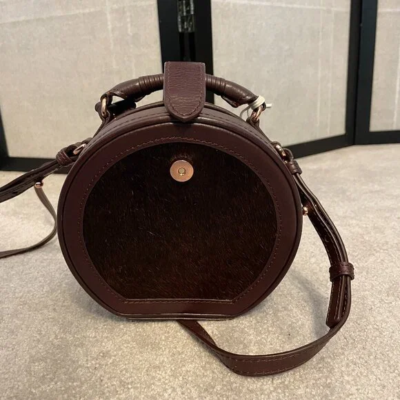 Radley London Witley Circle Calf Hair Crossbody Purse - Picture 8 of 13